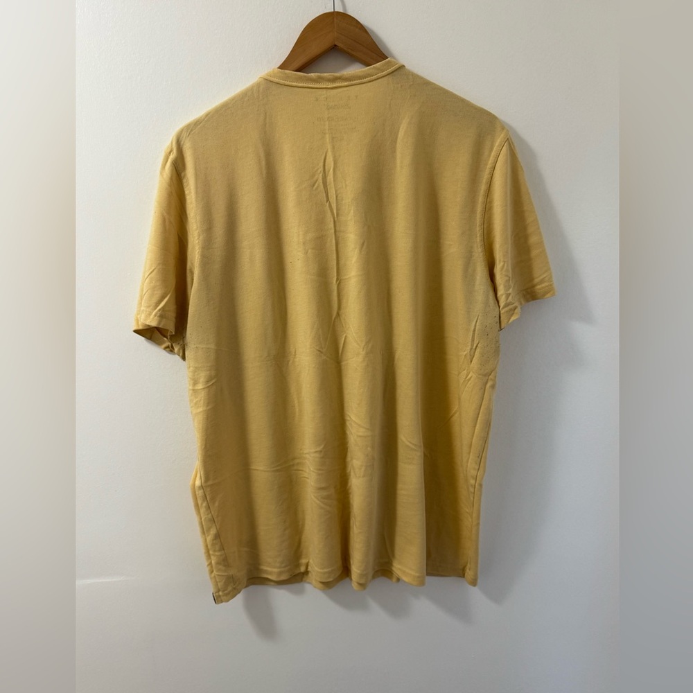 Lucky Brand Yellow Short Sleeve Tee - Picture 2 of 6